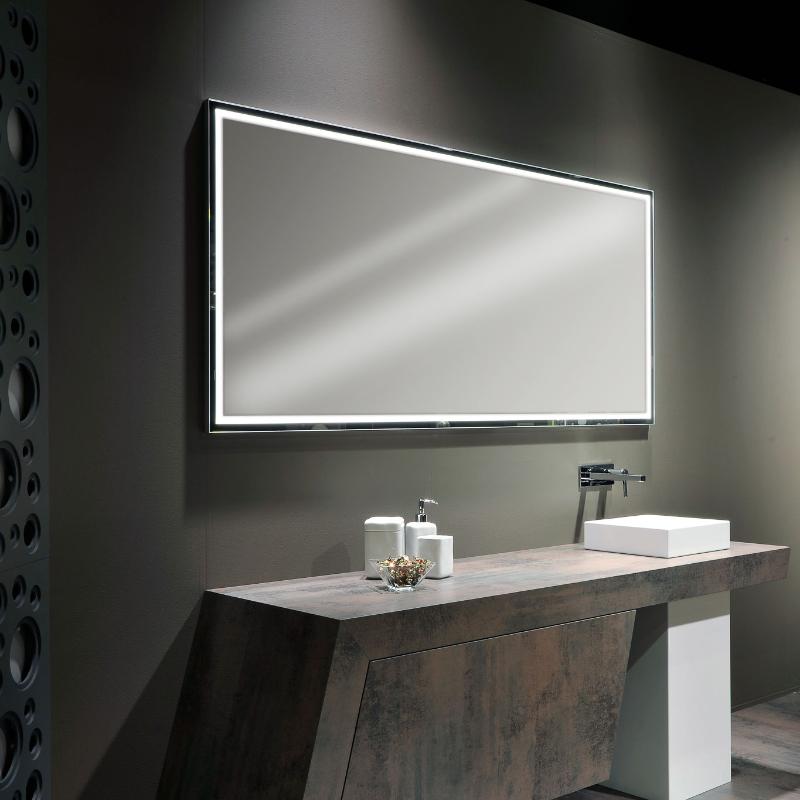 Зеркало в ванную комнату с Led подсветкой BRIES 3000к стандартный 600x800